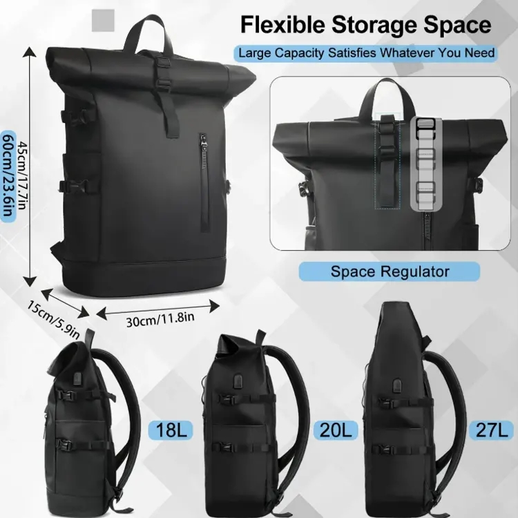 Expandable Faraday Backpack
