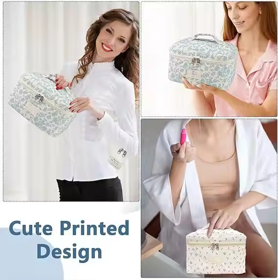 large cosmetic makeup bag