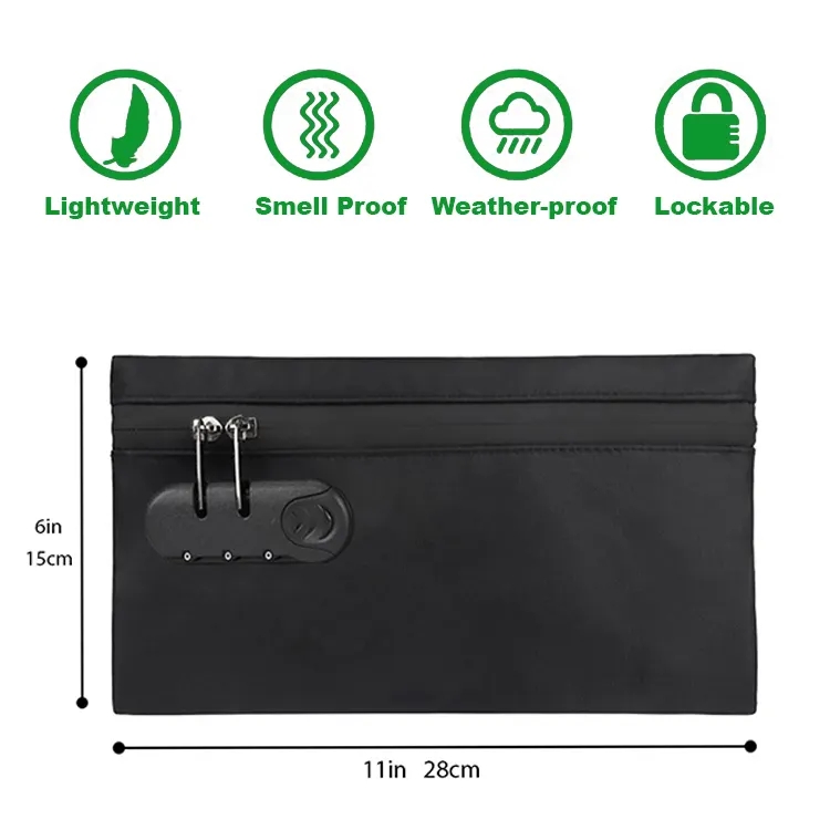 Odor Proof Clutch Bag