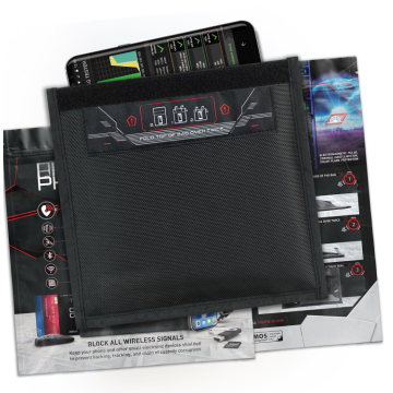 Car Key Signal Blocker Case Faraday Cage Pouch Keyless