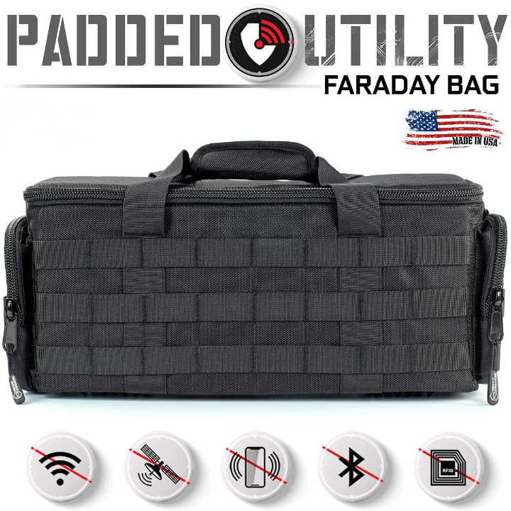 Signal Blocking Faraday Bag Mobile Phone Anti Theft Shielding Bag