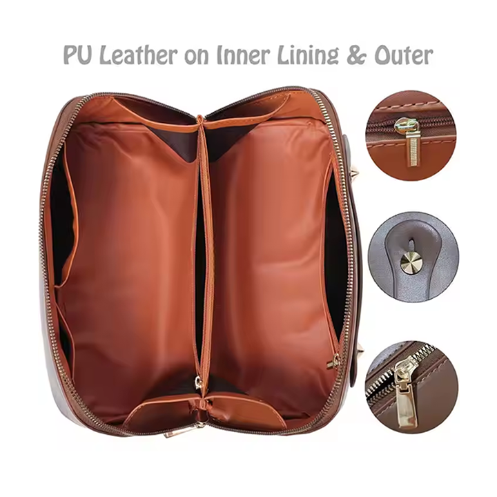 pu leather cosmetic bag-2
