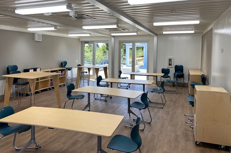 Solutions pour salles de classe conteneurisées