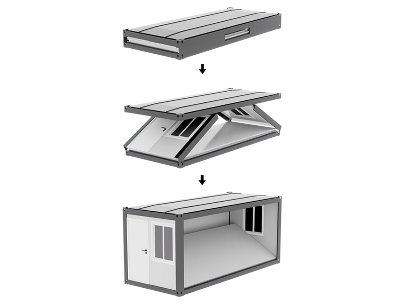 High Quality Customizable Portable Folding Container Houses