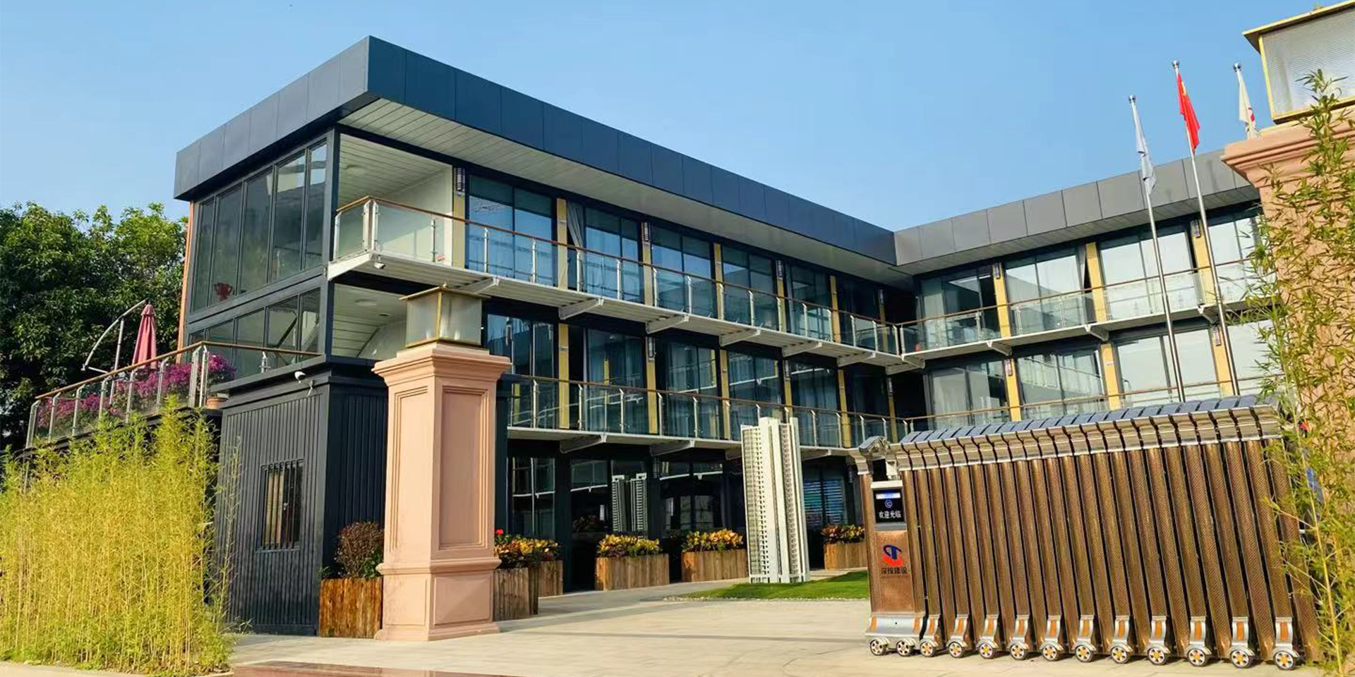 Das Projekt eines maßgeschneiderten dreistöckigen Bürogebäudes in Malaysia3