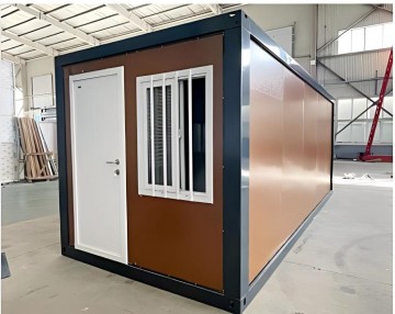 Premium Wood Grain Foldable Container House