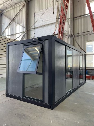 Modern Glass Wall Prefab Container House