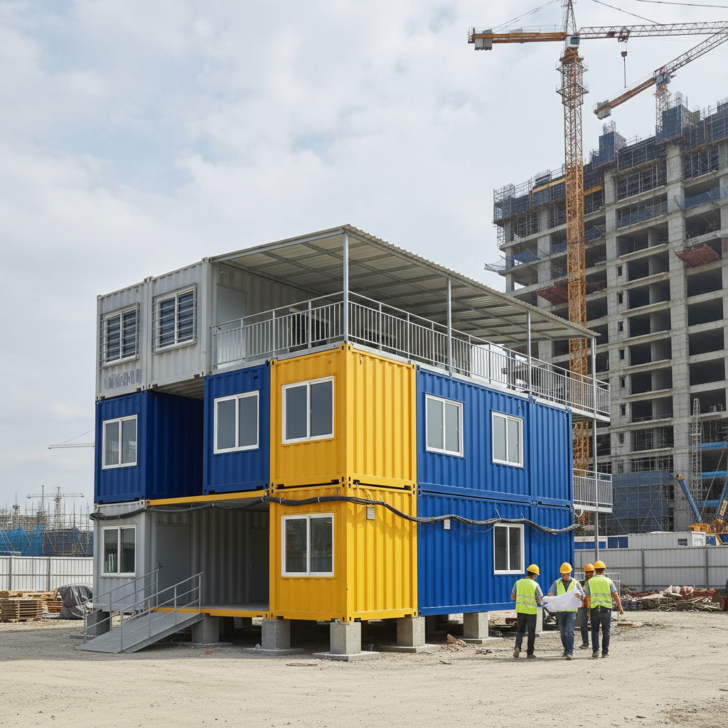 Container House For Workers For Construction Site Offices
