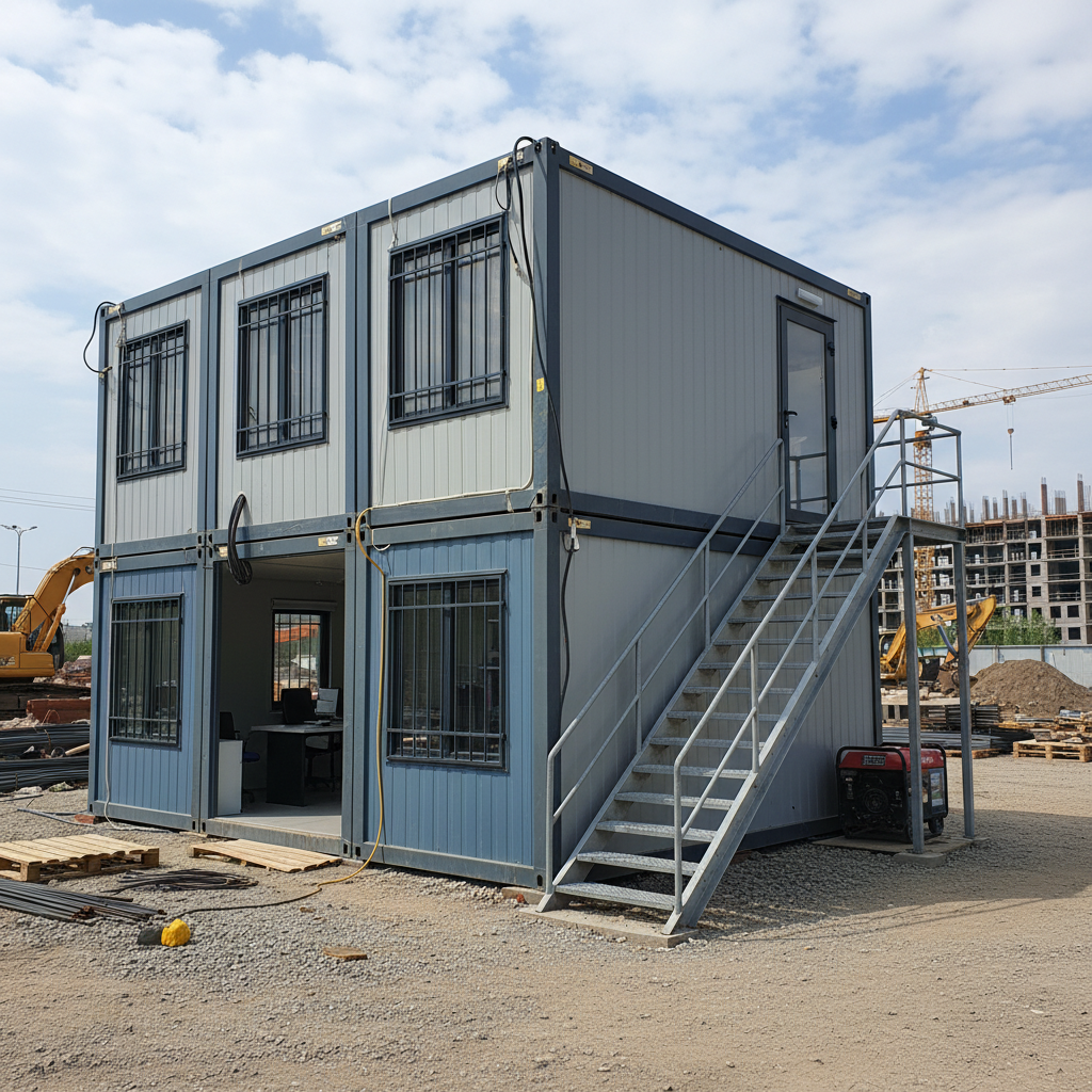 Prefab Worker House For Construction Site Offices
