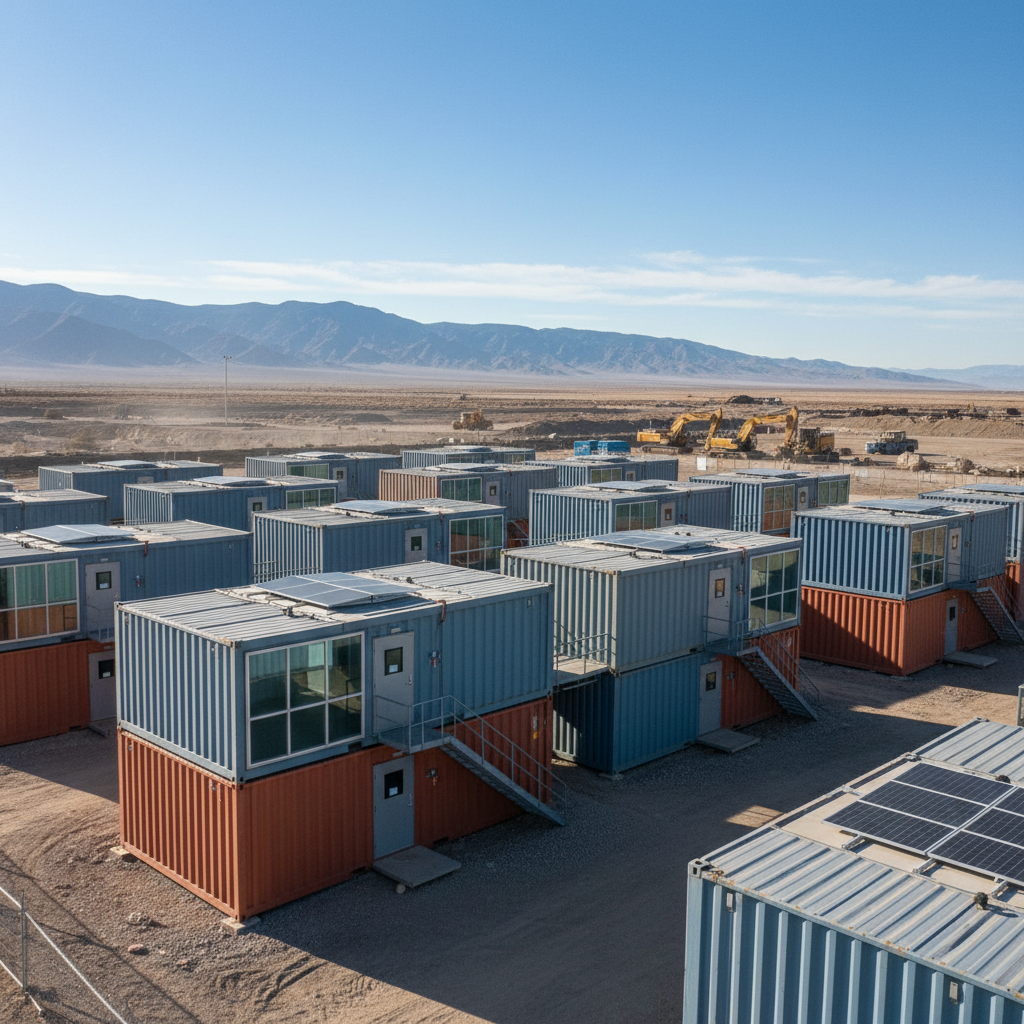 Container House For Workers For Fast-deployment Shelter Housing