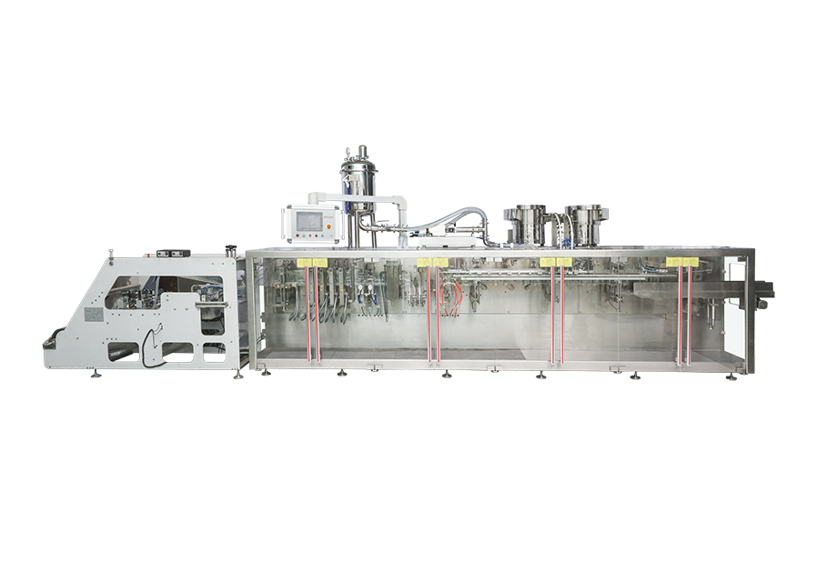 BHD-280DSC Horizontal Duplex Doypack With Spout Packing Machine