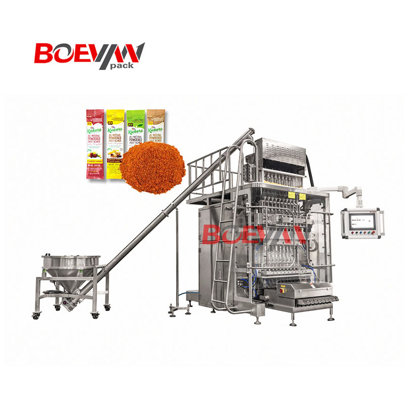 BVS series 10 Lanes Stick Sachet Packing Machine Solution