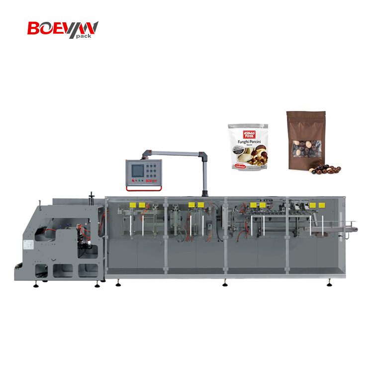 BHD-280DSZ Horizontal Duplex Doypack With Zipper Packing Machine