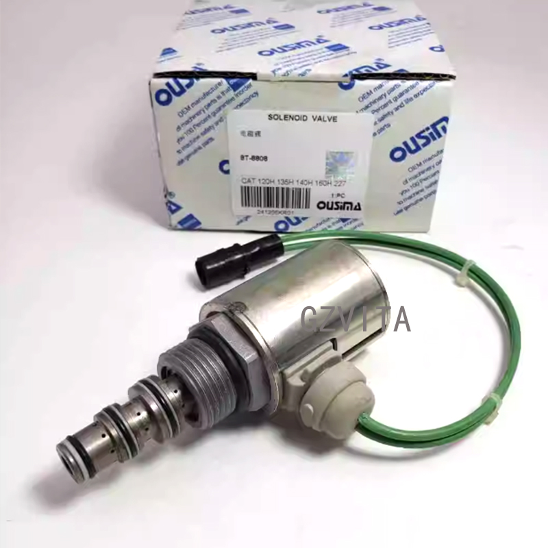 Solenoid Valve assembly 8T-8808 For Motor Grade...
