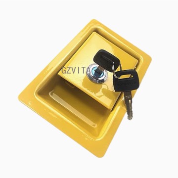 Machine Cab side door Lock assembly 198-54-4198...
