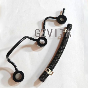 119515-59540 Fuel Overflow Return Pipe Assembly Compatible for Yanmar 3TNV70-AJUV 3TNV76-XSR Hitachi ZX17U-2