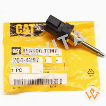 Water Temperature, Diesel, Intake Air Temperature Sensor for Caterpillar E336D E330DL E390D 345DL 140K 264-4297
