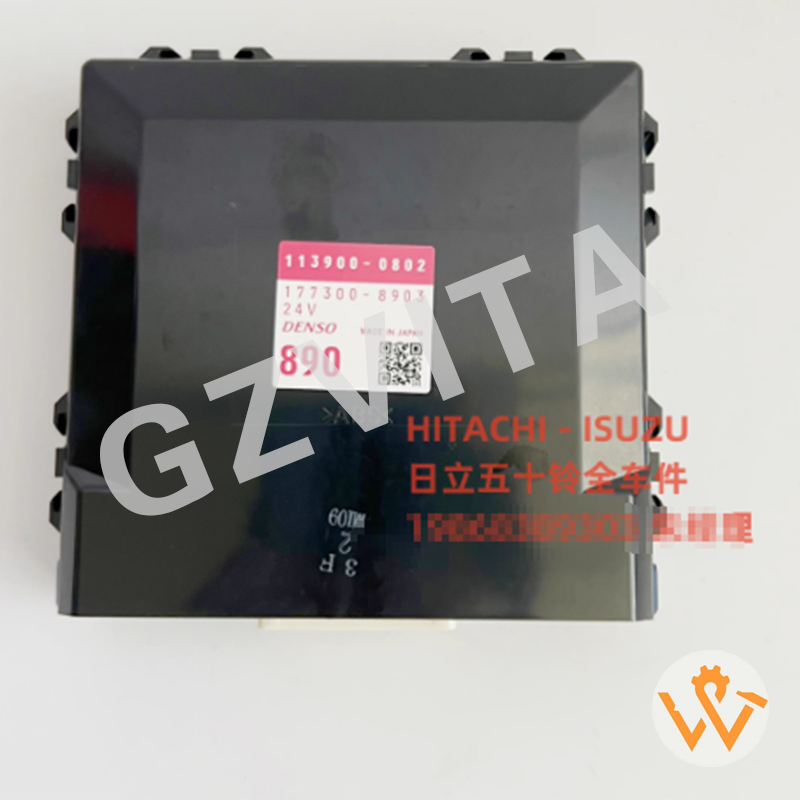 YA00048010H1 113900-0802 177300-8903 ZX-5A ZX-5G Excavator ECU Controller 1139000802 1773008903 Air Conditioning Controller