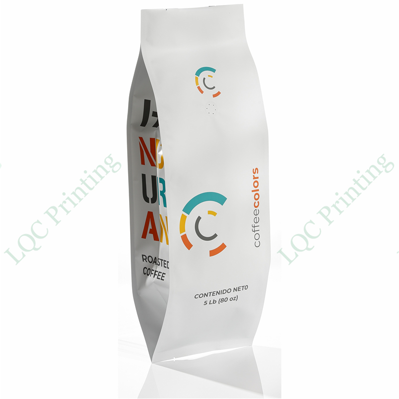 Custom Quad Seal Side Gusseted Bags