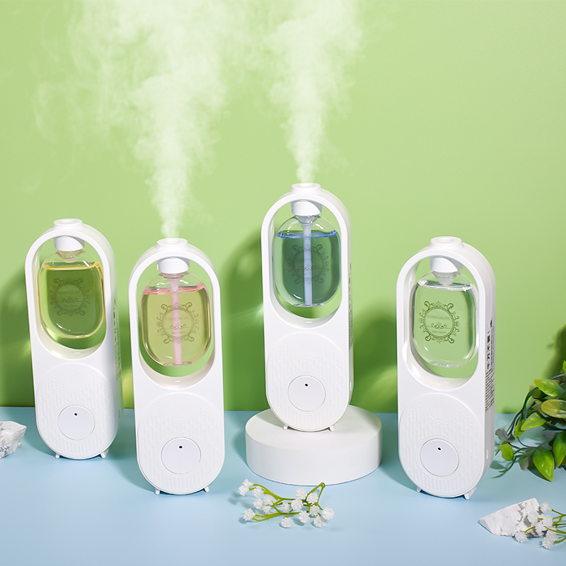 Akıllı Elektrikli Aroma Difüzörleri Taşınabilir Esansiyel Yağ LED Işık (6)