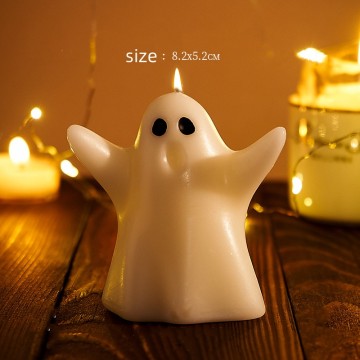 Halloween Ghost Scented Candle Creative Ornaments Funny Ghost Shape Gift