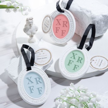 Seramik mum tablet araba aromaterapi askılı gardırop