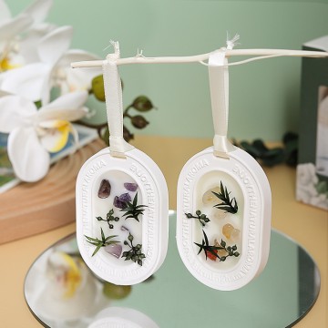 Seramik Kokulu Mum Askılı Gardırop Ev Kokusu