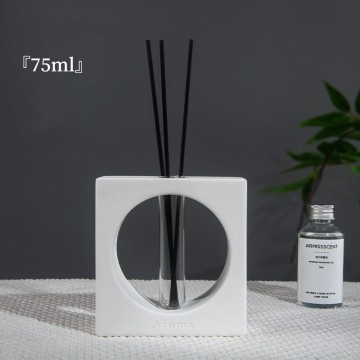 Geometric shape flameless incense tube reed diffuser home