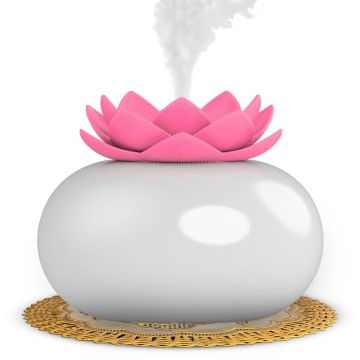 Hadiah Lotus Keramik Pelembab Minyak Esensial Aromaterapi Berbakat