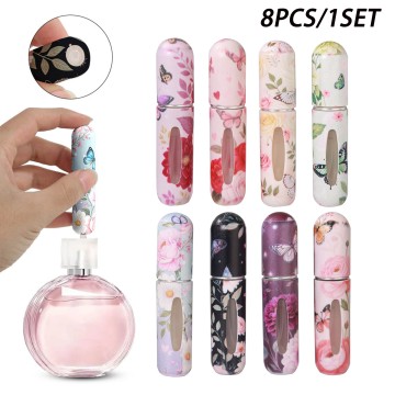 New butterfly cute print perfume mini bottle