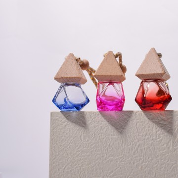 زجاجة عطر للسيارة، زجاجة عطرية إبداعية، قلادة زينة للسيارة