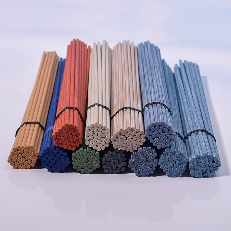 Home Perfume Fragrance Colorful Fiber sticks Reed Diffuser Sticks (2)