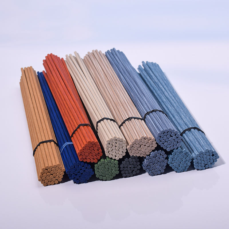 Home Perfume Fragrance Colorful Fiber sticks Reed ...