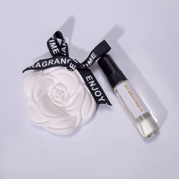 Araba Aromaterapi Tableti Seramik Çiçek Esanslı...