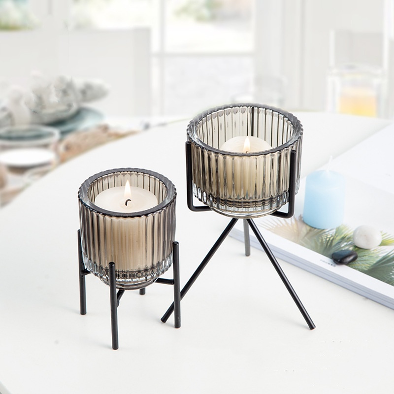 Romantic Glass Aromatherapy Candle Cup Valentine C...