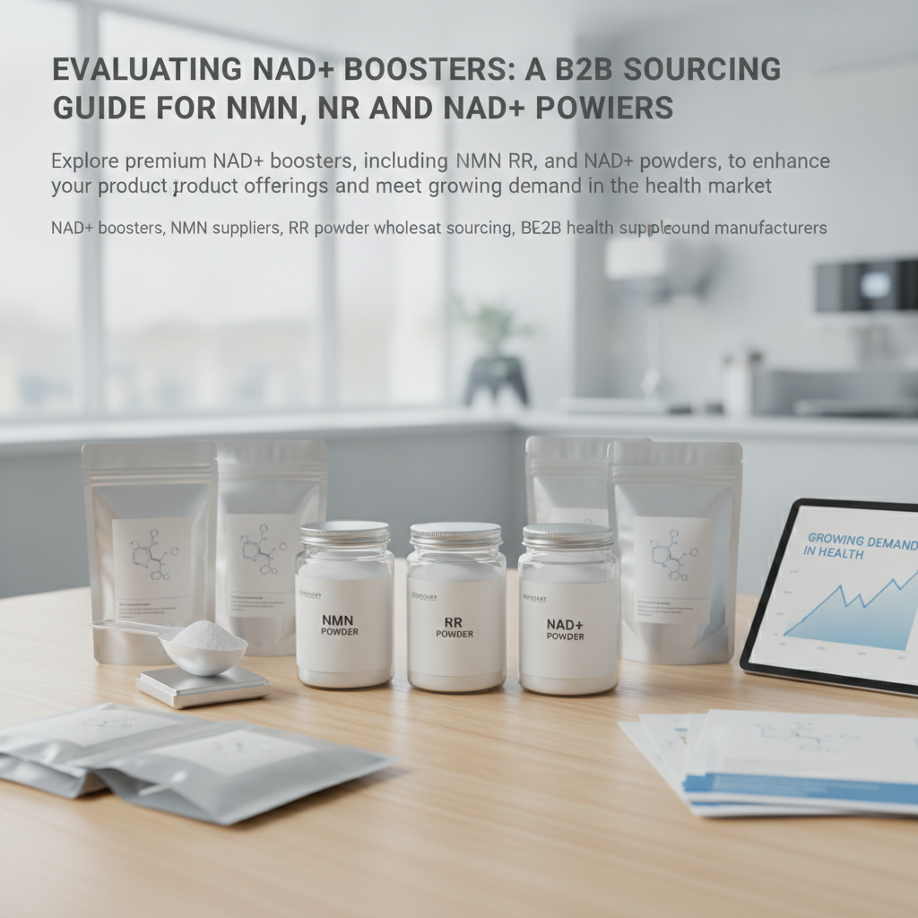 Evaluating NAD+ Boosters: A B2B Sourcing Guide for NMN, NR, and NAD+ Powders