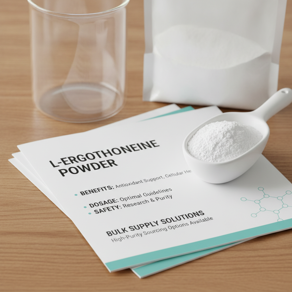 L-Ergothioneine Powder: Benefits, Dosage, Safety, and How to Buy High-Purity Bulk Supply