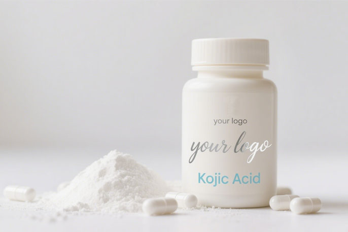 Poudre d'acide kojique 100 % pure 2
