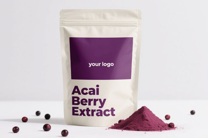 Natural Acai Berry Extract Powder 2