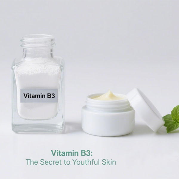 A vitamina B3 é boa para a pele madura?