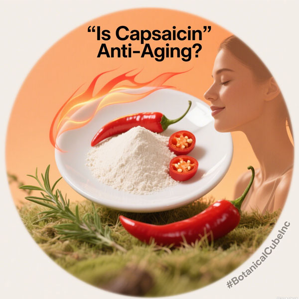 A capsaicina tem propriedades antienvelhecimento?