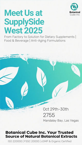 Wir sehen uns auf der SupplySide West 2025 – Stand 2755 2