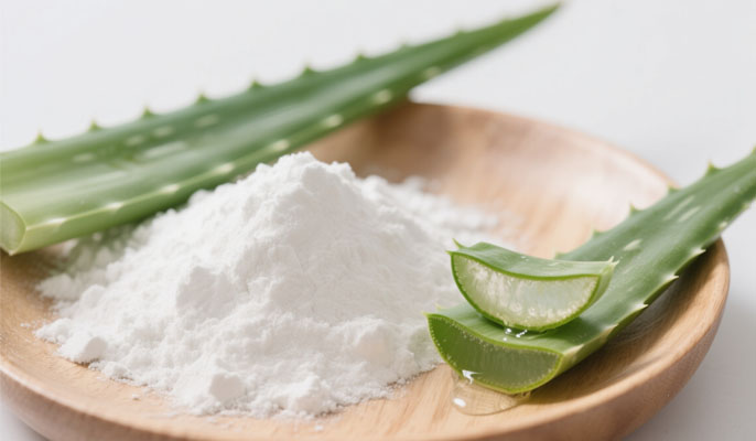 Poudre de gel d'aloe vera 2