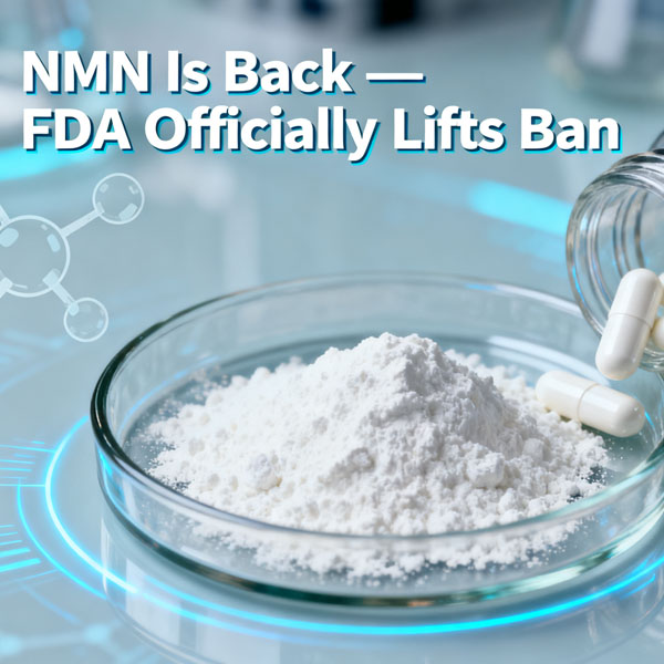 NMN دوباره قانونی شد: FDA استفاده از آن را به عنوان مکمل غذایی تأیید کرد