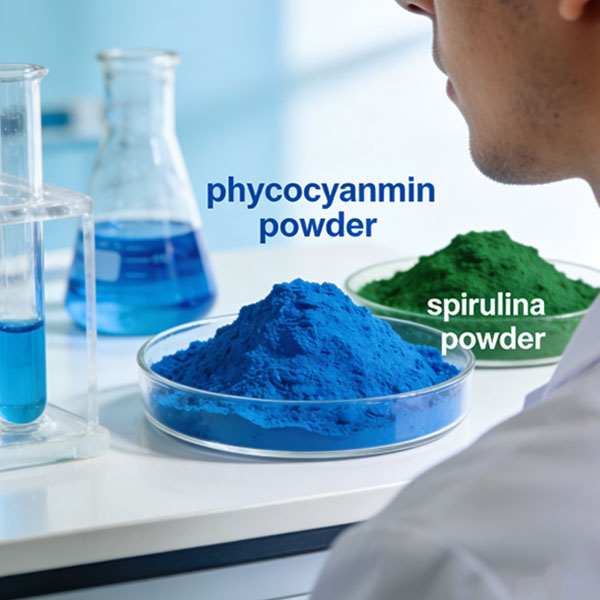 What is the difference between Spirulina and phycocyanin?