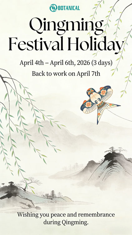 Qing Ming Festival Holiday- Botanical Cube Inc..jpg