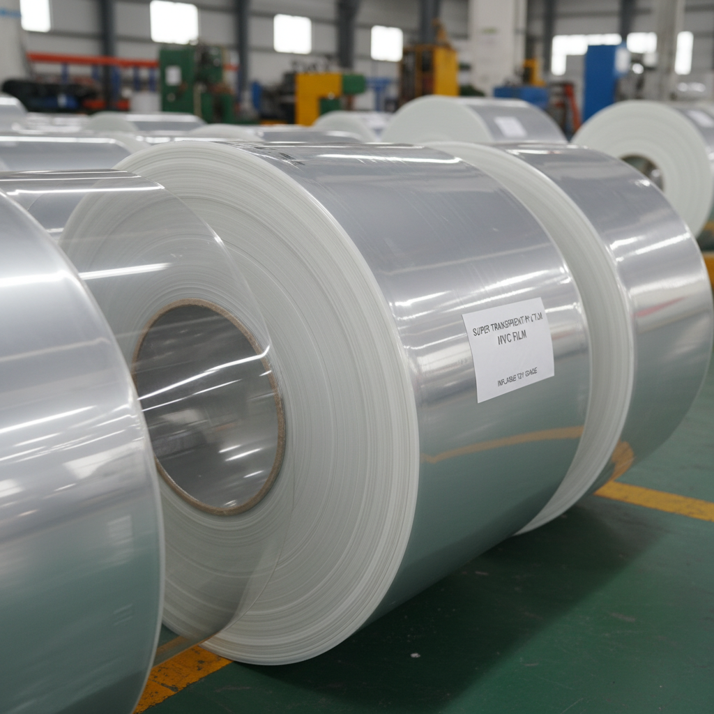 Super Transparent PVC Film Rolls For Inflatable Toys