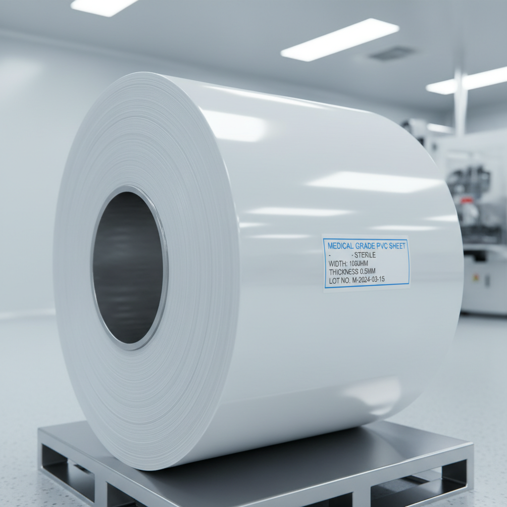 Rigid Clear PVC Sheet Roll For Medical Industry