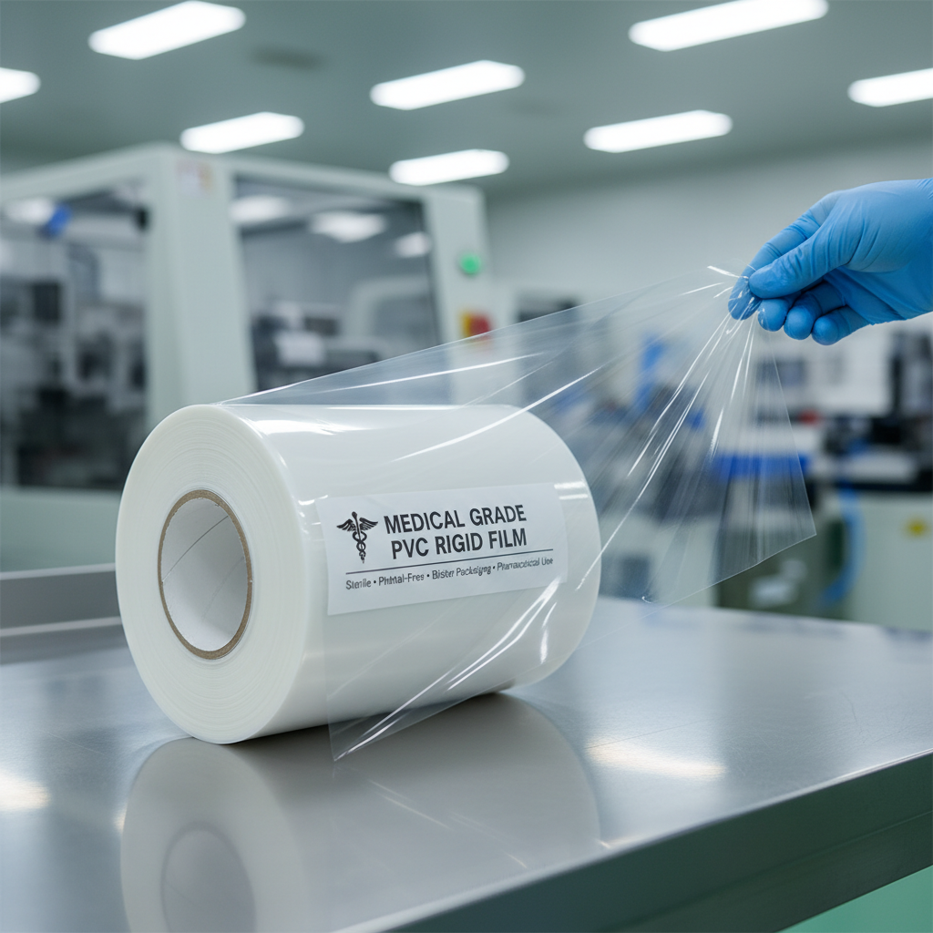 PVC Rigid Film For Medical Industry