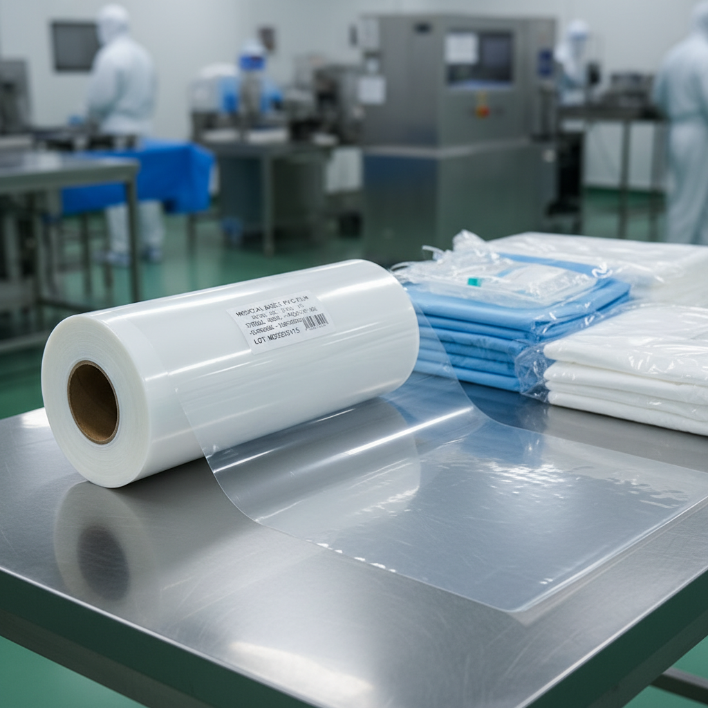 PVC Tablecloth Film For Medical Disposables